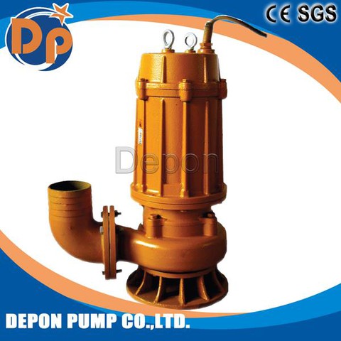 WQ Non-clogging Submersible Sewage Pump for Flood Dredging