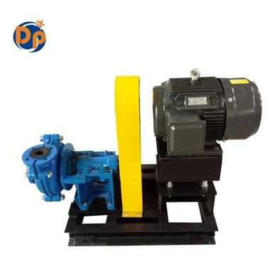 High Efficiency Horizontal Centrifugal Anti-abrasive Slurry Pump