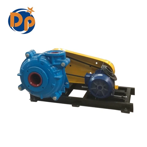 Horizontal Centrifugal Dewatering Mining Slurry Pump With Electric Motor Driven