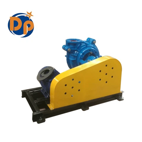 Horizontal Centrifugal Dewatering Mining Slurry Pump With Electric Motor Driven